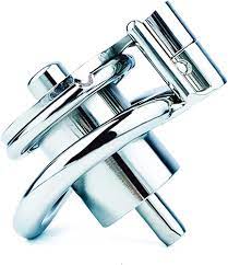 Amazon.com: Negative Metal Stainless Steel Catheter Cock Cage Short Male  Chastity Device Penis Lock Rings Adult BDSM for Men 51D (Single-Ring 45mm)  : Health & Household