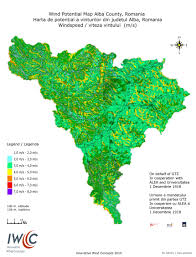 Lll➤ trova gli orari degli autobus da alba iulia a sibiu. Harta PotenÈialului Eolian Al JudeÈului Alba AgenÈia LocalÄ A Energiei Alba Alea