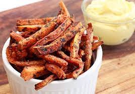 oven baked carrot and sweet potato fries 29 tasty vegetarian paleo friendly advocare recipes baked carrots paleo vegetarian recipes sweet potato fries