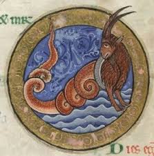 December Capricorn Medieval Art Zodiac Art Capricorn Sign