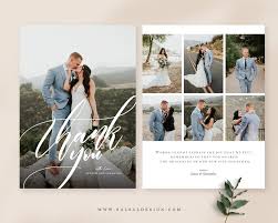 Wedding picture thank you cards. 14 Wedding Thank You Card Ideas