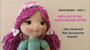 Amigurumi Nehir Bebek Kafa Ve Sac Yapimi Crochet Doll Head Hair P In 2021 Crochet Crochet Dolls Crochet Doll