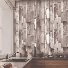 Mutfak için 3 boyutlu duvar kağıtları: Decowall Deco Stone Ahsap Desenli Duvar Kagidi 9001 03 Dekonil