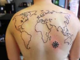 Get daily tattoo ideas on socials. 60 Outlandish Map Tattoos For Back