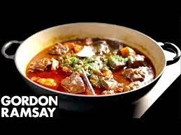 The combination of spices and vegetable flavors are amazing. Moroccan Lamb With Potato Raisins Gordon Ramsay Gordon Ramsey Recipes Gordon Ramsay Recipe Gordon Ramsay