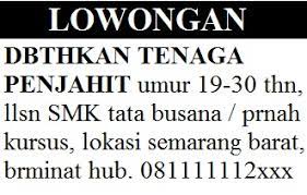 Info pikiran rakyat baris lowongan kerja. 3 Contoh Iklan Baris Lowongan Kerja Dan Penjelasannya