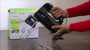 Philips Hand Mixer Hr3705 10 300 Watt Hand Mixer Black Unboxing And Review Best Hand Mixer Youtube