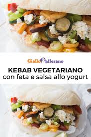 Kebab Vegetariano Ricetta Cibo Vegetariano Idee Alimentari Idee Pasto Sano