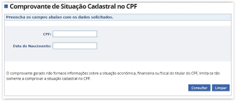 Consulta dados abertos do cnpj. Consulta Cpf Situacao Cadastral Receita Federal Consulta Cpf