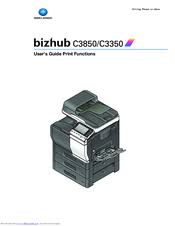 Konica minolta does not warrant that any. Konica Minolta Bizhub C3850 Manuals Manualslib