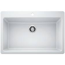 A corner kitchen sink is a bold option for those with unique kitchen layouts. Drop In Kitchen Sinks Kitchen Sinks The Home Depot