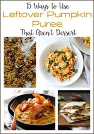 15 Ways To Use Leftover Pumpkin Puree That Aren T Dessert Recipes Pumpkin Puree Recipes Pumpkin Recipes