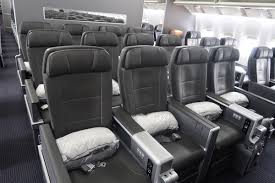 The morning of my flight, four hours out, it showed only one first class seat for sale. Review American Airlines Premium Economy Boeing 777 200