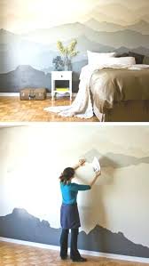 Malen Sie Berge Diy Schlafzimmerdekoration Schlafzimmerdekoration Diy Deko Schlafzimmer Schlafzimmer Neu Gestalten