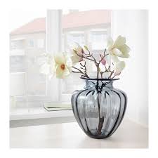 Ikea mağazaları olarak güzel tasarımlı, kaliteli, kullanışlı binlerce çeşit mobilya ve ev aksesuarını use your ikea family card on all your purchases to earn ikea family points and take advantage of. Tonsatta Vase Gray Ikea In 2020 Glass Floor Vase Vase Ikea Vases