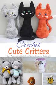 Jpf crochet club features this fun and very easy spider toy to make for a great interactive toy so you. Crochet Cute Critters Easy Amigurumi To Follow Instructions For Beginners Perfect Gift For Kids Amazon Co Uk Fiebiger Mr Anne 9798689759739 Books
