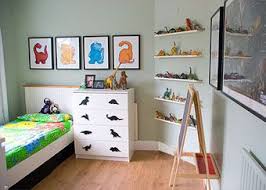 Dinosaur kids room theme decorations and accessories inclduing dinosaur pictures and dinosaur wall paper and wall stickers. Pin By Diane Givens On Boy S Room Ideas Big Boy Bedrooms Dinosaur Room Decor Toddler Rooms