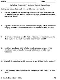 You can & download or print using the browser document reader options. Solving Percent Problems Using Equations By Teacher Deb Egizi Tpt