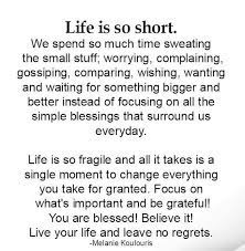 Life is fragile, like the dew hanging delicately on the grass, crystal drops that will be carried away on the first morning breeze. Dave Portnoy On Twitter It S Sad That It Takes Something A Sudden Death Like Kobe Bryant S To Make You Stop And Realize How Fragile Life Really Is Tomorrow Is Promised To Nobody