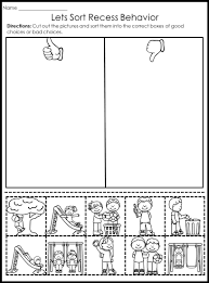 Behavior Picture Sorts Back To School Fun Kindergarten Worksheets Kindergarten Worksheets Preschool Learning Activities