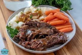 I added carrots, potatoes and onion and baked for 60 minutes. Crock Pot 3 Packet Pot Roast Video The Country Cook