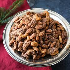 Sweet Spicy Christmas Nuts Recipe Sweet And Spicy Christmas Food Dinner Best Food Gifts