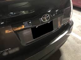 How to repair, install, fix, change or replace a broken or snapped off tailgate handle on 11 toyota prius. Soooo My Liftgate Garnish Broke Off As I Tried Lifting The Trunk Up Priuschat