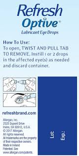 Check spelling or type a new query. Buy Refresh Optive Lubricant Eye Drops Preservative Free 0 01 Fl Oz Single Use Containers 30 Count Online In Vietnam B001j4bgmm