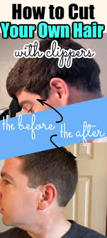 Tilt the clipper blade at an angle as you work to create an even fade with the rest of your hair. How To Cut Your Own Hair With Clippers No Scissors Clarks Condensed