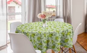 nursery round tablecloth, childish