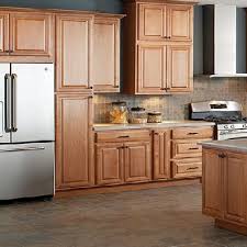 Shop Hampton Bay Cambria Harvest Cabinets Kitchen Cabinets Kitchen Cabinet Colors Blue Kitchen Cabinets