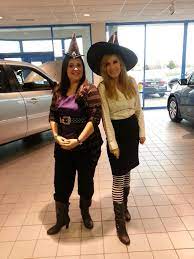 Candice Zona Jessica Pautsch As Wicked Witches Of Exit 116 Bergstrom Honda Nissan Subaru Of Oshkosh At Happy Halloween From Bergstrom Automotive Wicke