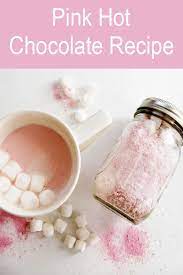 Pink Hot Chocolate Recipe Best Easiest Recipe Homemade Hot Chocolate Mix Homemade Hot Chocolate Hot Chocolate