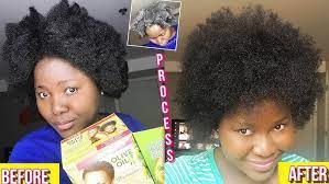 Relaxers unleash curls chemically, to first break down the hair's cortex layer and next reconstruct it to a straighter form. Relaxing My Natural With A Blow Out Relaxer Tondie Phophi Youtube