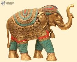 Great decor and comfortable drinking mug. Brass Designer Elephant Figure Home Decor Ideas Unique Home Decor Indian Handicrafts Handmade Home Decor