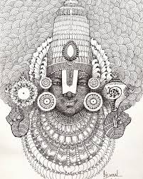 Hindu Cosmos Posts Tagged Venkateswara Hinduism Art Mandala Design Art Pen Art Work