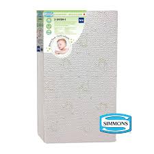 Simmons has several mattress lines to choose from, including one that was created just for kids. Simmons Natural Touch 2 In 1 Crib Mattress Walmart Canada