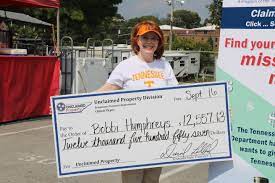 Governs unclaimed property and money throughout the state. Tennessee Treasury Unclaimed Property On The Road To Reunite Tennesseans With Missing Money Throughout The State Tennessee Department Of Treasury Hon David H Lillard Jr Treasurer College Savings Unclaimed
