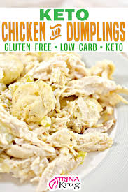 Keto Chicken And Dumplings Recipe In 2020 Low Carb Recipes Chicken And Dumplings Healthy Recipes