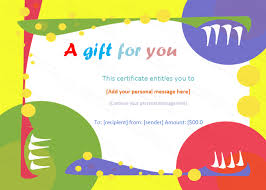 So now, we decided to make a more attractive design than we found. Geometrical Gift Certificate Template