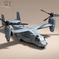 V 22 Osprey Us Marines 3d Model Obj Mtl 3ds Fbx C4d Dxf Dae 6 Osprey Military Aircraft Aircraft Tanks