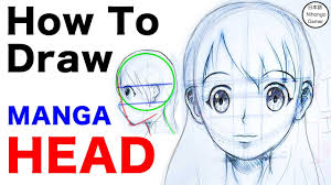 Some anime is super this tutorial shows you how to start a loose sketch and move into adding swathes of color, all the while. How To Draw Female Manga Head Anime Style Apple Pencil Tutorial Youtube