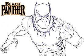 Coloring books coloring books printable superhero pages free 33. Black Panther Coloring Pages Pictures Whitesbelfast Com