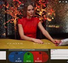 Online Baccarat or Play Real Dealer Baccarat live from studios