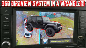 Aftermarket Birds Eye View Car Camera 360 Degree Bird View Camera System With Dvr Install And Test Drive In A Rubicon Wrangler Youtube