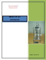 MECHANICAL 103 : Fluid Mechanics
