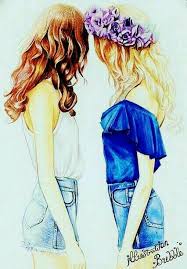 Pin By Romain Houtmeyers On Venus Bff Drawings Best Friend Drawings Drawings Of Friends