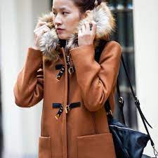 A good pair of coats will get you through anything. Ø­ÙŠÙˆÙŠØ© Ø§Ù„ÙØ§Ø±Ù‚ Ù…Ø¯Ø±Ø³ Duffle Coat With Faux Fur Hood Zara Dsvdedommel Com