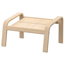 Particularly lighter woods are very difficult to stain. Poang Footstool Frame White Stained Oak Veneer Ikea