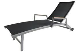 Que vous soyez un adepte de la. Chaise Longue De Jardin Alu Teck Textilene Gris Roues Guadeloupe Dicodeco